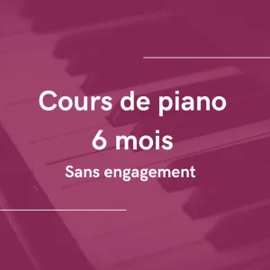 Cours de Piano en Ligne - 6 Mois Paiement Unique avec David