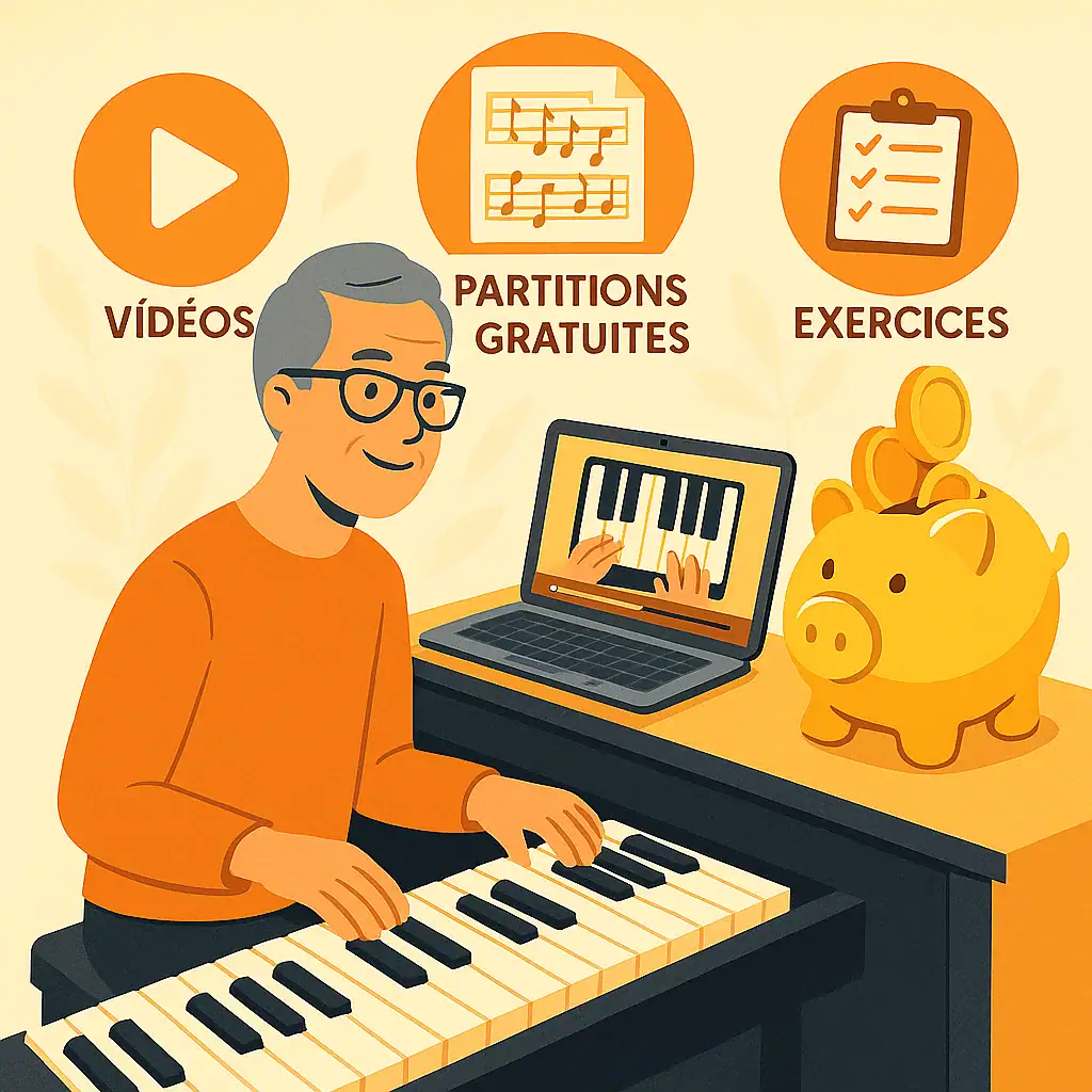 apprendre le piano à l'âge adulte