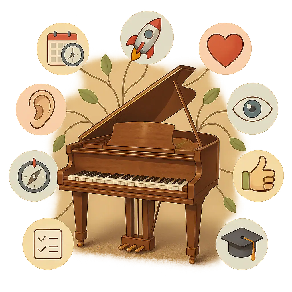 Réservation cours de piano en ligne, Cours de piano en visio Zoom, Cours de piano en ligne, Cours de piano en direct Zoom, Apprendre le piano en visio