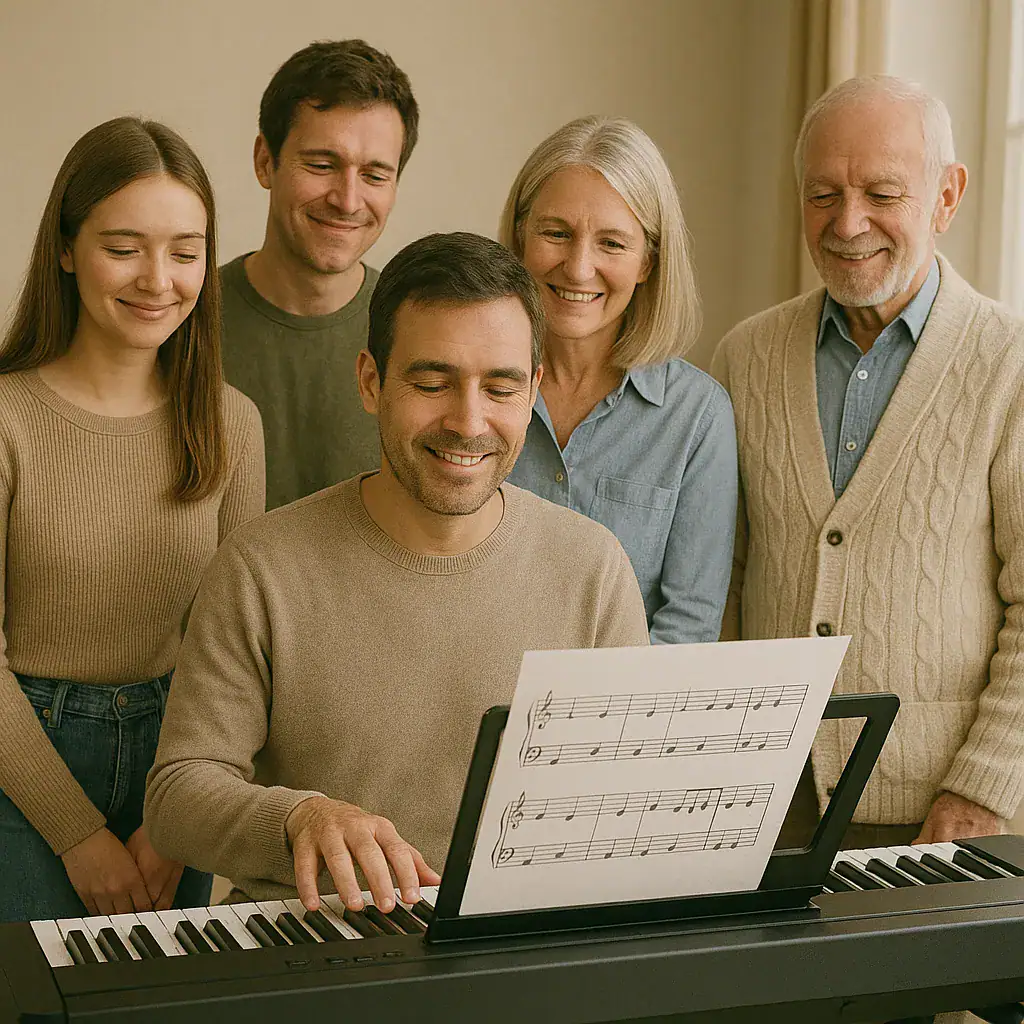 apprendre le piano à l'âge adulte