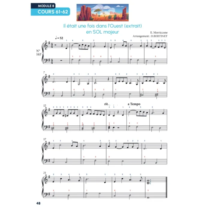 tom 2 partition de musique piano